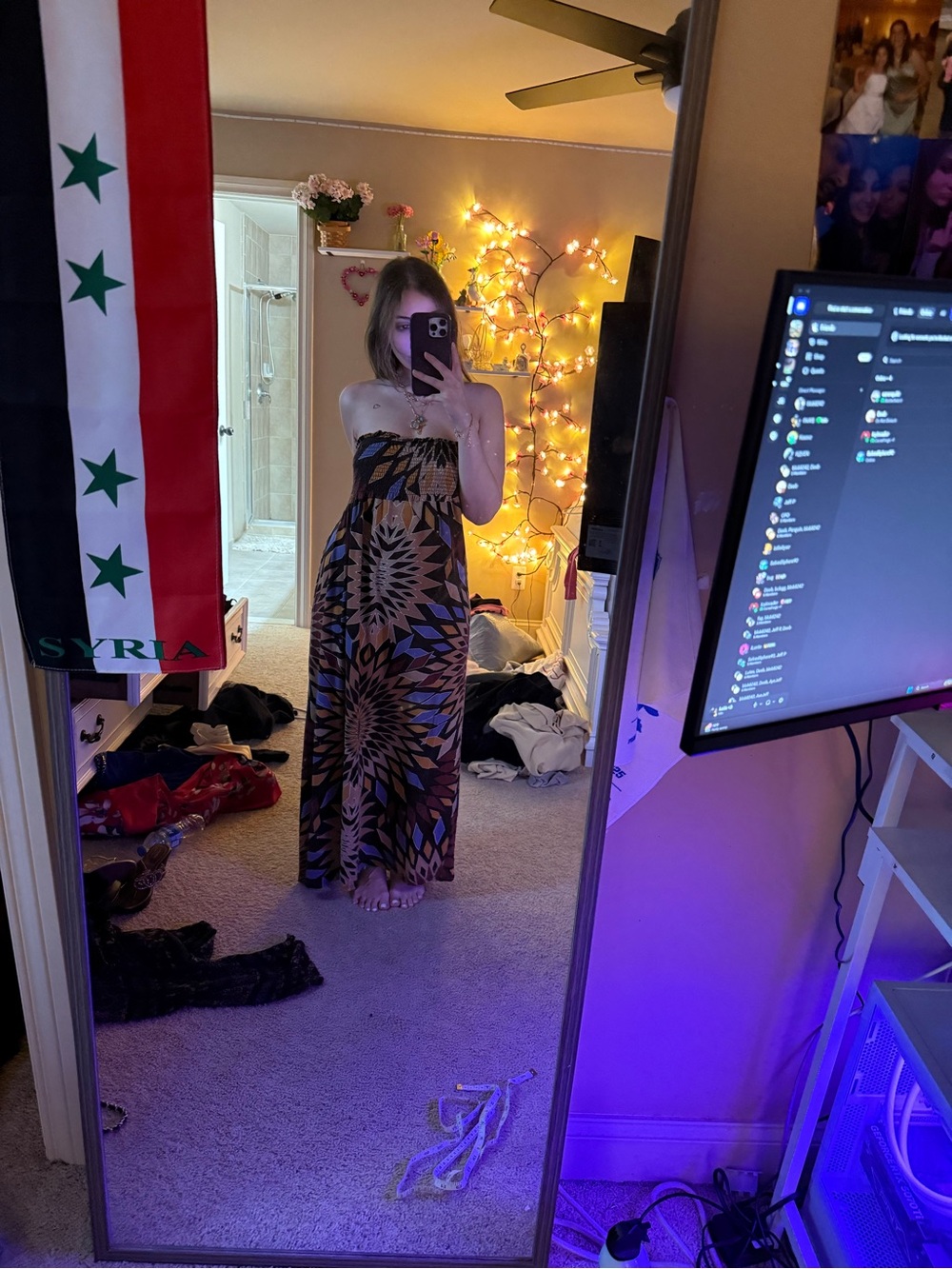 y2k vintage bebe maxi dress